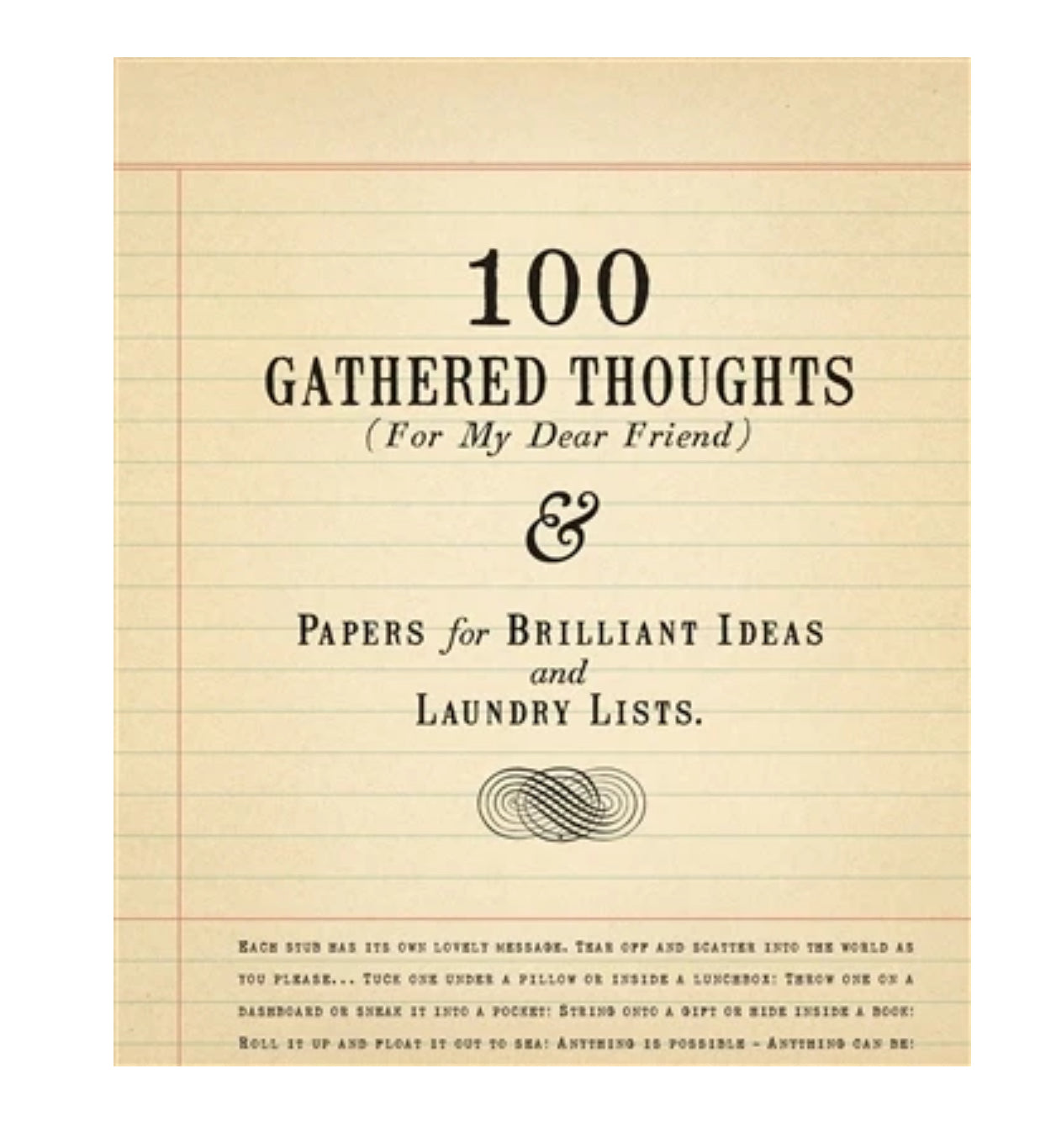 Paper, 100 pieces of gathered thoughts