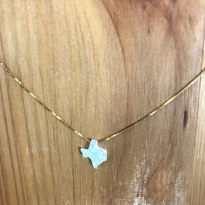 Jewelry, Texas opal necklace