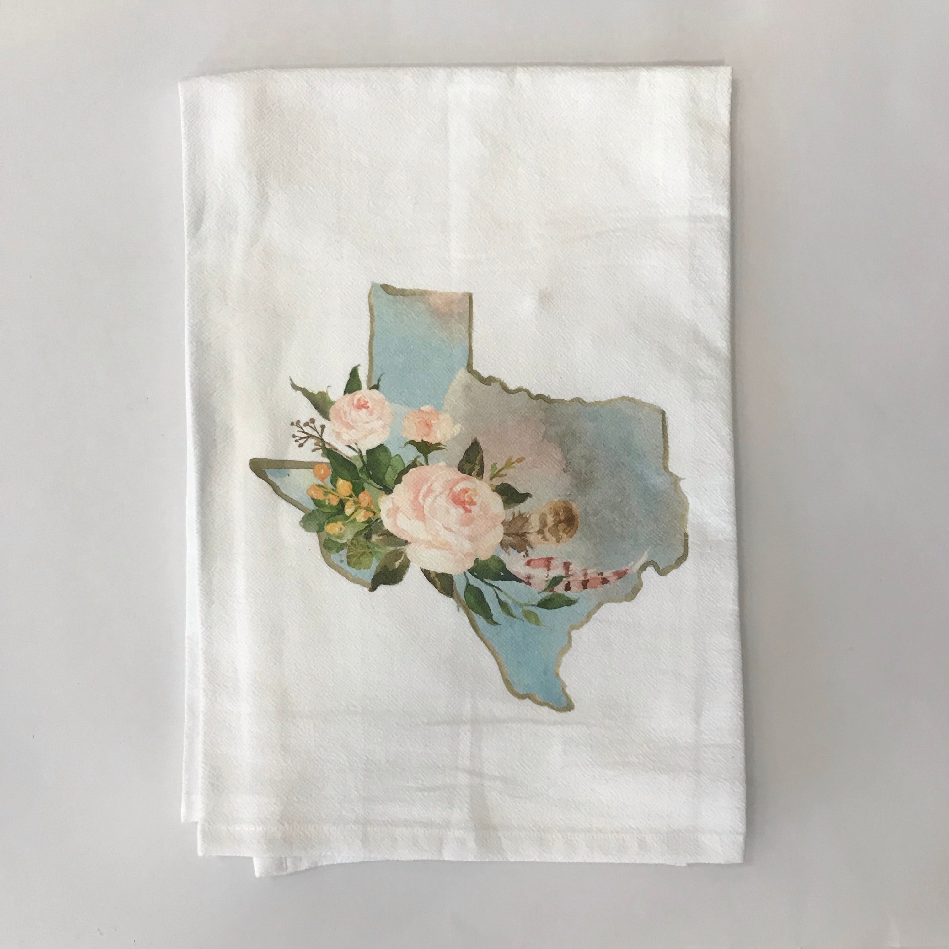 Kitchen, Texas dish towel