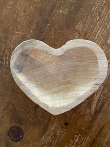 Home decor, heart bowl